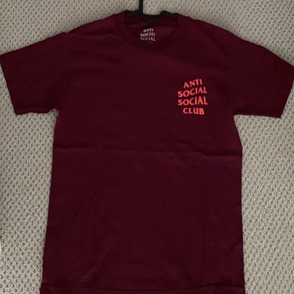 Anti Social Social Club T Shirt - Picture 1 of 2